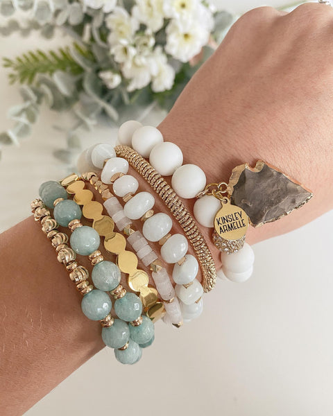 Ashen Bracelet with Arrow Charm