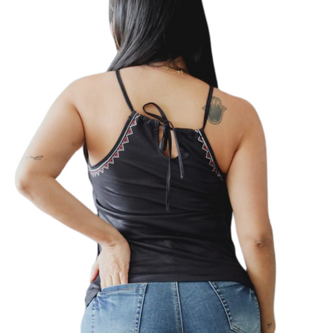 Black and White Print Halter