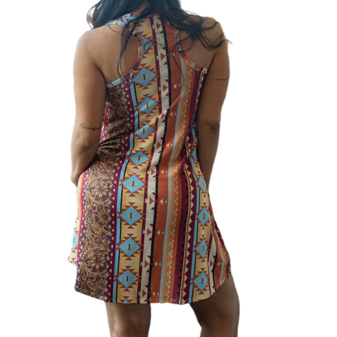 Serape Tank Dress