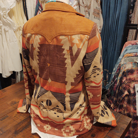Western Suede Blazer