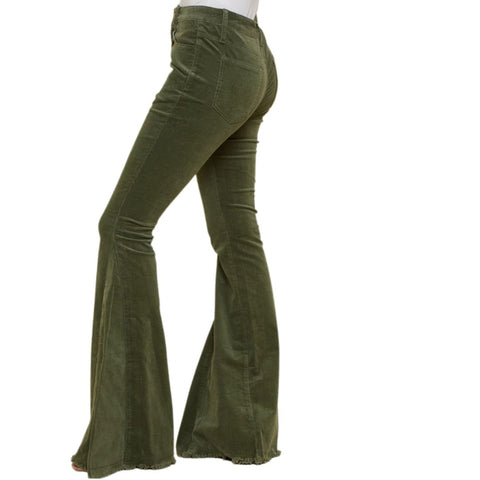 Corduroy Flared Pants